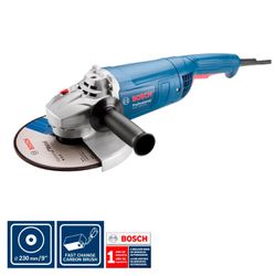 Esmerilhadeira Angular 9'' - 220V - GWS 2200-230 Com Disco de Corte Diamantado - Bosch