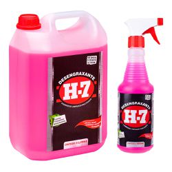 Kit Desengraxante Removedor Multiuso 5L Com Desengraxante Spray 500ml - H7