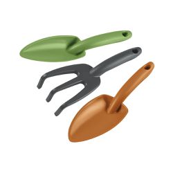 Conjunto Para Jardinagem Com 3 Peças em Plástico (78108/100) - Tramontina