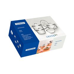 Jogo de Panelas Solar em Inox Com Fundo Triplo 5 Peças (65510/780) - Tramontina