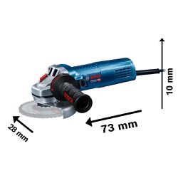 Esmerilhadeira Angular GWS 9-125S 900W - Bosch