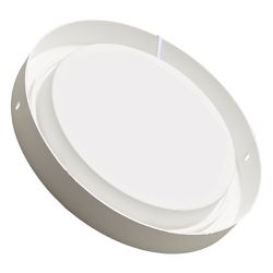 Plafon Branco Redondo de Sobrepor em LED 18W (520,0050) - Noll Led