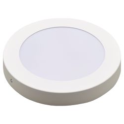 Plafon Branco Redondo de Sobrepor em LED 18W (520,0050) - Noll Led