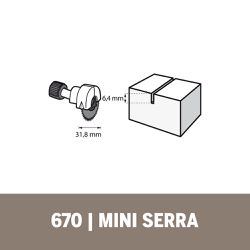 Acoplamento de Minisserra 670 - Dremel