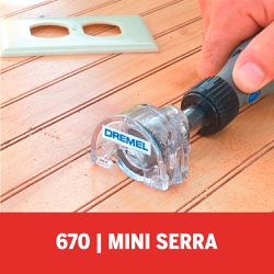 Acoplamento de Minisserra 670 - Dremel