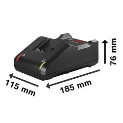 Carregador de Baterias Rápido GAL 18V-40 Bivolt 18V 4Ah - Bosch 