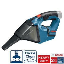 Aspirador de Pó a Bateria Bosch GAS 12V-LI, 12V, sem Bateria e sem Carregador