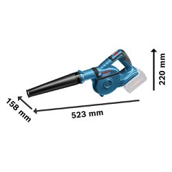 Soprador a Bateria GBL 18V-120,18V, sem Bateria e sem Carregador Bosch