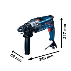 Furadeira de Impacto Bosch GSB 20-2 RE 870W em maleta