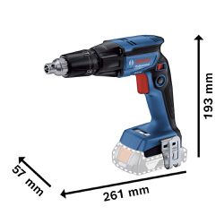 Parafusadeira para Drywall Bosch GTB 185-LI, 18V, 2 baterias e maleta