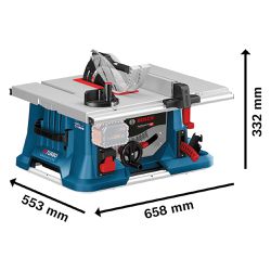 Serra de Mesa a bateria Bosch BITURBO GTS 18V-216 BRUSHLESS 18V, SB