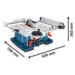 Serra de Mesa a bateria Bosch BITURBO GTS 18V-216 BRUSHLESS 18V, SB