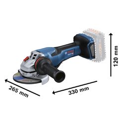 Esmerilhadeira angular à bateria Bosch GWS 18V-15 P 18V SB