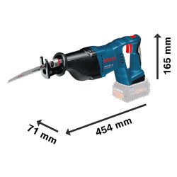 Serra Sabre 2700 Cortes/min Bateria 18V GSA 18V-Li - Bosch