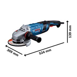 Esmerilhadeira Angular 7'' - 220V / 2800W (GWS 30-180 B) - Bosch