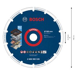 Disco de Corte Diamantado EXPERT 180mm (2608900535) - Bosch