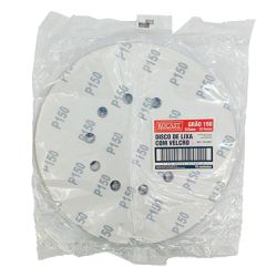 Kit Disco de Lixa Com Velcro 225mm - Gr.150 Com 10 Unidades (243,0047) - Rocast
