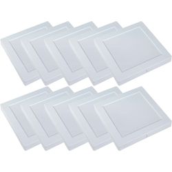Kit Plafon LED Quadrado de Sobrepor 18W - 4000K Com 10 Unidades (520,0054) - Noll LED