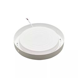 Kit Plafon LED Redondo de Sobrepor 18W - 6500K Com 5 Unidades (520,0012) - Noll LED