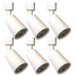 Kit Spot LED Branco Para Trilho 7W - 3000K Bivolt Com 6 Unidades (520,0058) - Noll LED