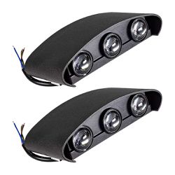 Kit Arandela de Parede Externa/Interna 6W - 4000K Com 2 Unidades (520,0031) - Noll LED