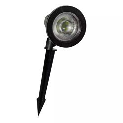 Kit Luminária Tipo Espeto Para Jardim Verde 5W - 6500K Com 2 Unidades (518,0007) - Noll LED