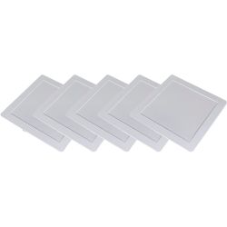 Kit Plafon LED Quadrado de Embutir 18W - 3000K Com 5 Unidades (520,0045) - Noll LED