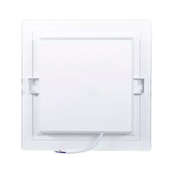 Kit Plafon LED Quadrado de Embutir 18W - 3000K Com 10 Unidades (520,0045) - Noll LED