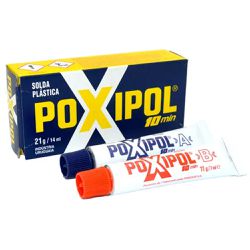 Adesivo Epóxi Líquido Cinza 10min - 21G/14ml (521167) - Poxipol