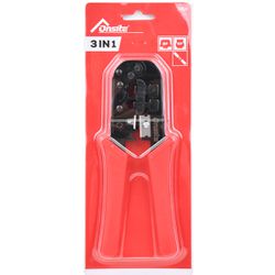 Alicate de Compressão RJ45,RJ11 e RJ12 (741041) - Onsite