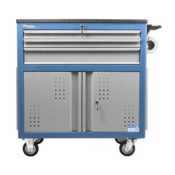 Carrinho Para Ferramentas 3 Gavetas e Porta Inferior (CR-58) - Marcon