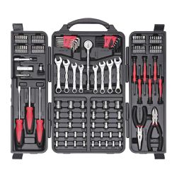 Carrinho Para Ferramentas Preto Com 3 Gavetas + Jogo de Ferramentas 129 Peças - Fercar