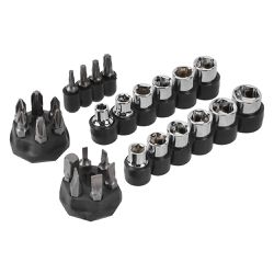 Jogo de Soquetes e Bits 1/4'' - 29 Peças (702461) - Onsite
