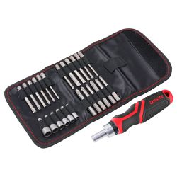 Jogo de Bits 1/4'' Com Catraca 26 Peças (702484) - Onsite