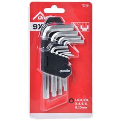 Jogo De Chave Allen 1,5mm á 10mm - 9 Peças (702684) - Onsite