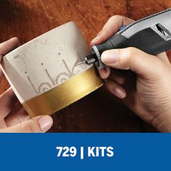 Kit de Acessórios Para Esculpir e Gravar 11 Peças (26150729AB) - Dremel