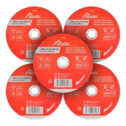 Kit Disco de Corte 7'' x 3,2mm x 7/8'' Com 5 Unidades (744153) - Onsite