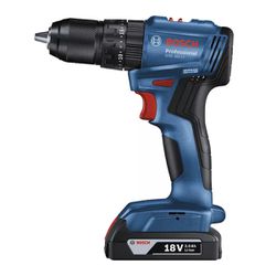 Furadeira Parafusadeira GSB 185LI 18V Com Pontas e Brocas V-line 48 Peças - Bosch