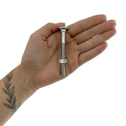 Kit Parafuso Francês Com Porca 5/16'' x 3'' - 53,0014 (Com 10 Unidades) - Nord