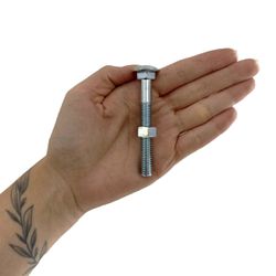 Kit Parafuso Francês Com Porca 3/8'' x 3'' - 53,0023 (Com 10 Unidades) - Nord