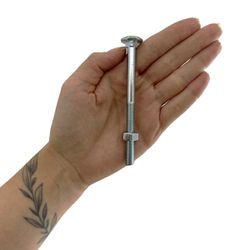 Kit Parafuso Francês Com Porca 5/16'' x 4'' - 53,0015 (Com 25 Unidades) - Nord