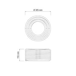 Mangueira Flex Para Jardim Com Engate 30m - Verde (79172/300) - Tramontina
