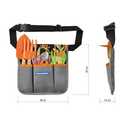 Conjunto Para Jardinagem Com Cinto 8 Peças (78119/805) - Tramontina