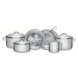 Jogo de Panelas Solar em Inox Com Fundo Triplo 6 Peças (65510/200) - Tramontina