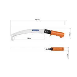 Serrote de Poda Com Gancho 12,5''/ 320mm (78382/001) - Tramontina