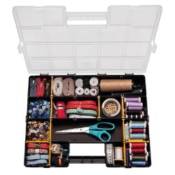 Maleta Plástica Organizadora 17'' Com Divisórias Móveis (43805/017) - Tramontina