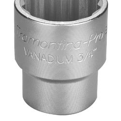 Soquete Estriado 3/4'' x 38mm (44853/138) - Tramontina Pro