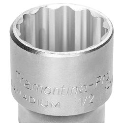 Soquete Estriado 1/2'' x 1'' (44834/112) - Tramontina Pro