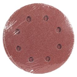 Kit Disco de Lixa Com Velcro 7'' GR. 80 Com 10 Unidades (243,0029) - Rocast