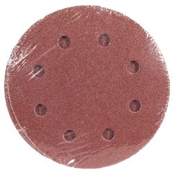 Kit Disco de Lixa Com Velcro 7'' GR. 150 Com 10 Unidades (243,0032) - Rocast